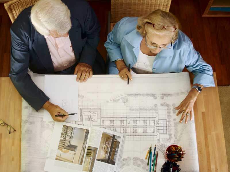Image of senior architects